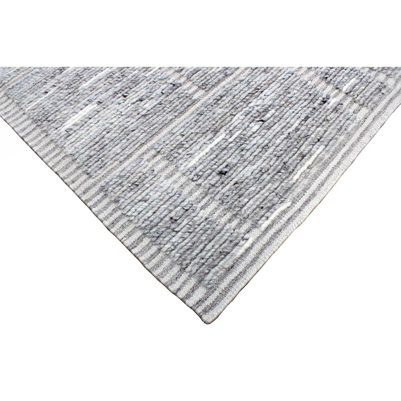 0ZARTZ658GY00 Wool Area Rug, Rectangle 8' x 10'