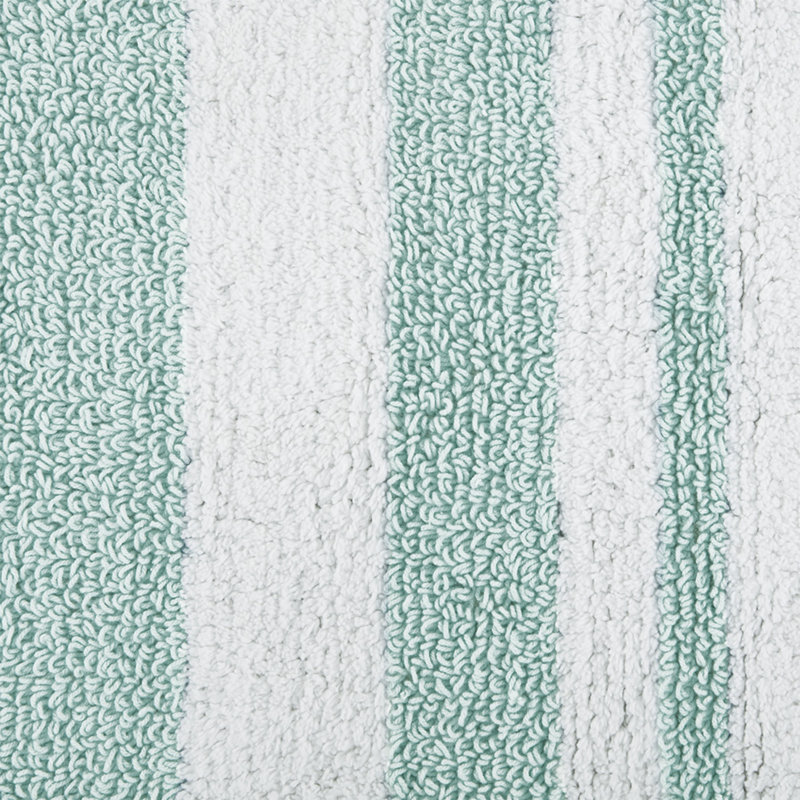 Tapis de bain réversible en coton absorbant pour une expérience de spa moelleuse à la maison