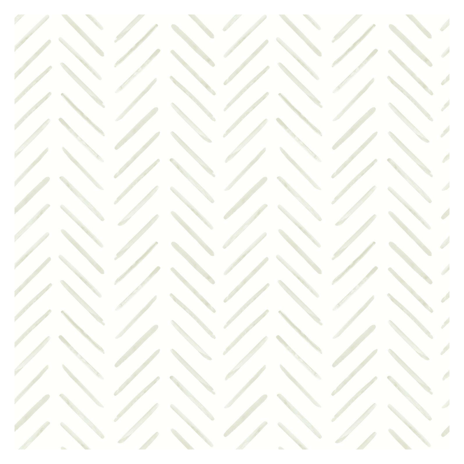 Pre-Pasted Paper Wallpaper Roll , Off White