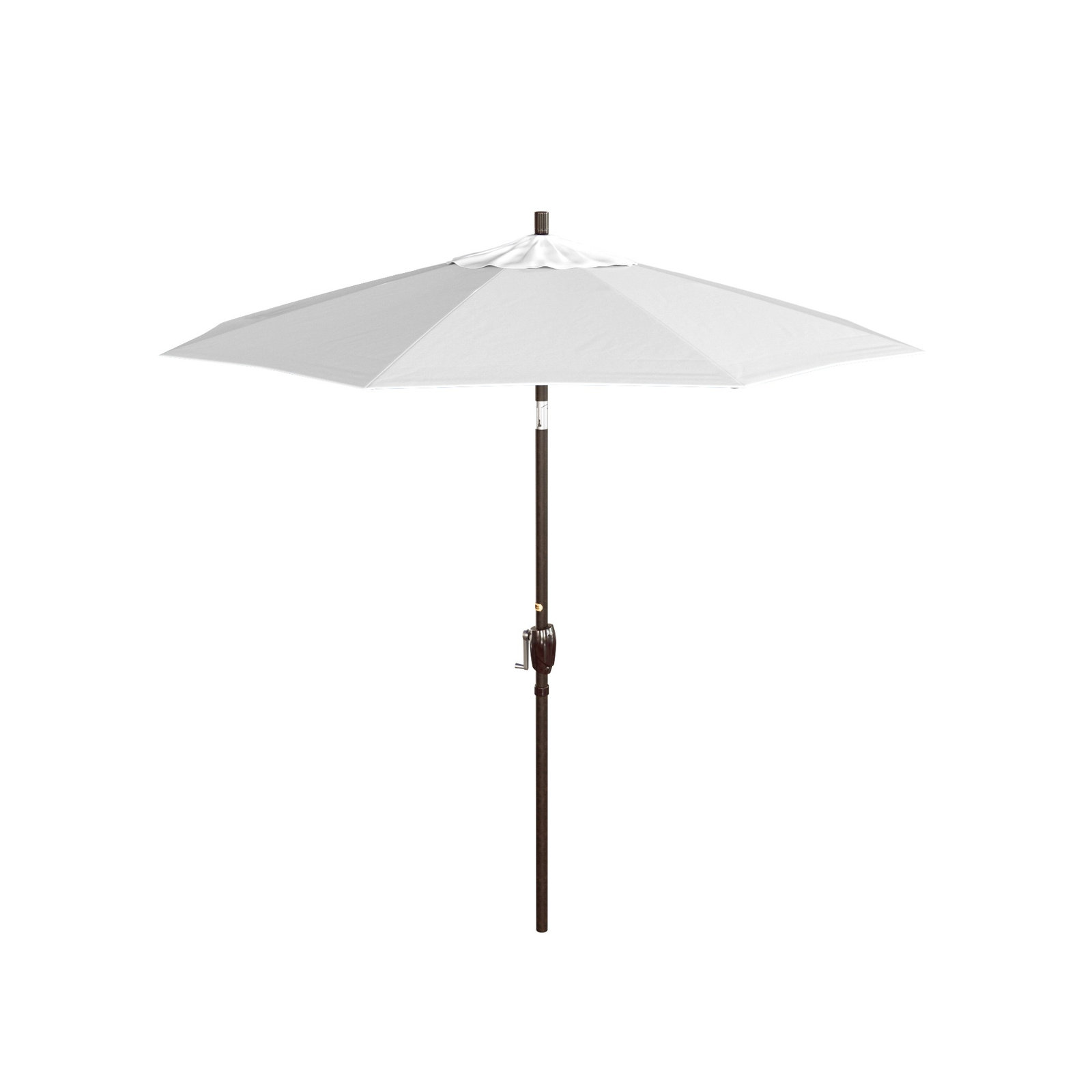 Lexia 7.5' Sunbrella® Umbrella, Bronze, Canvas Natural Sunbrella® Canvas
