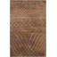 Burgess Geometric Hand Knotted Wool Brown Area Rug-19263072