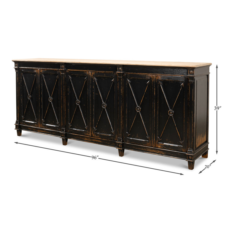 Solid Wood, Antique Ebony