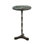 Harbor 15" Accent Table with Green Bidasar Marble and Iron