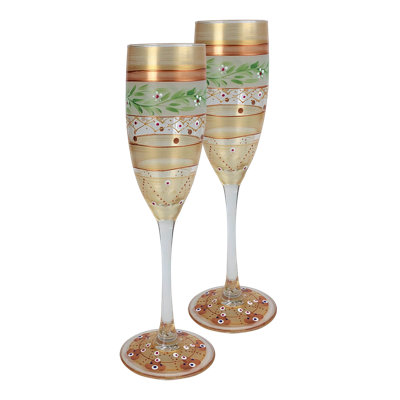 Mosaic Garland 8.5 Champagne Flute