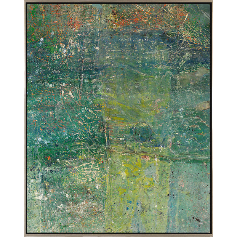 Peace on the Bottom - Peinture sur toile à cadre flottant
