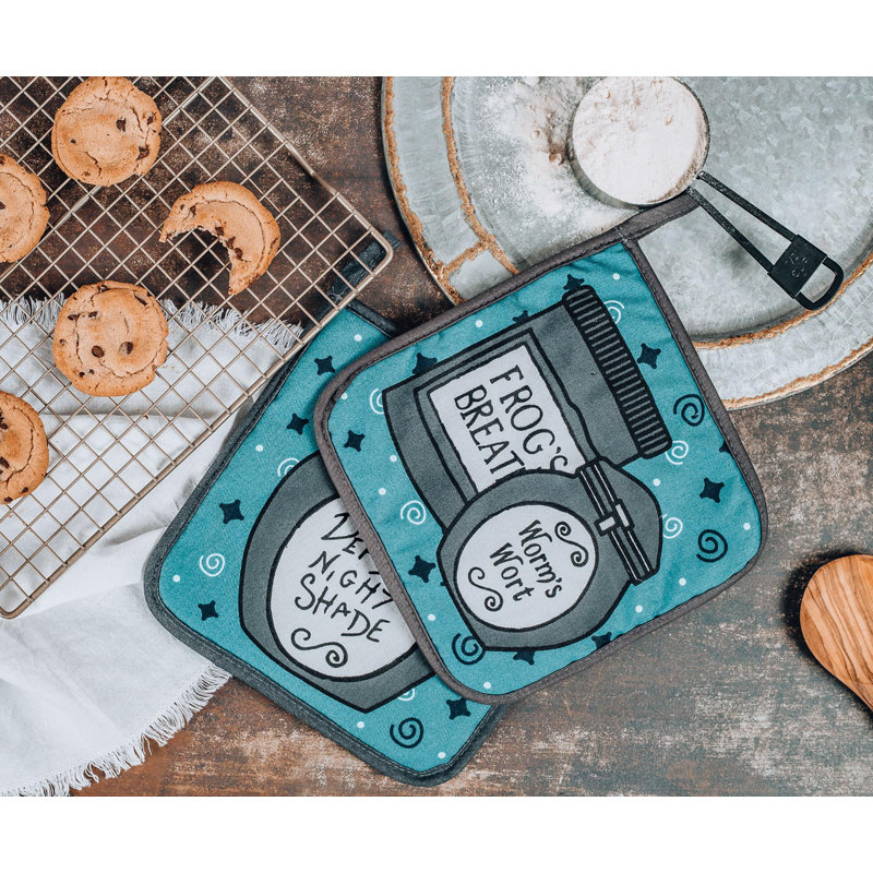 Ukonic Abstract Cotton Blend Potholder Set