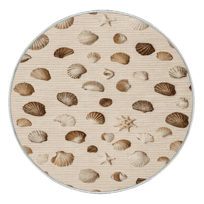  Tapis hawaïen lavable Seashells