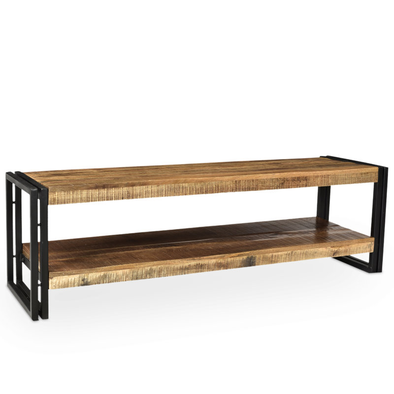 Banc de rangement en bois Faye