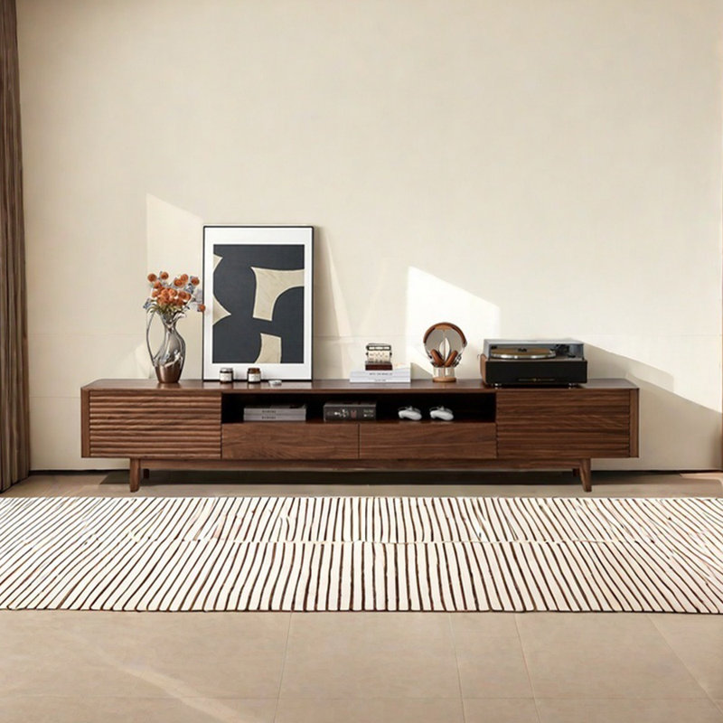 Modern simple high appearance level TV cabinet, 82.68"