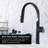 Temperature Digital Display Kitchen Faucet With Sprayer Single Hole Pull Out Kitchen Sink Faucets Brass Single Handle Kitchen Basin Taps With Swivel Spout-110924759