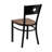 Merlina Circle Back Metal Restaurant Chair-454904331