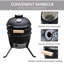 Dakota Fields 31.5cm W Kamado Charcoal Grill