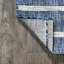 Tapis intérieur / extérieur bleu / ivoire London-1311643507