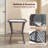 5 Piece Wicker Patio Furniture Set With 6" Thick Cushion - Outdoor Swivel Rocker Chairs Set With 3 Seat Sofa And Coffee Table, Patio Conversation Sets Proch Furniture For Balcony Deck-1858553611-1858553610