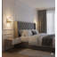 Applique murale 1 lumière en chrome avec détails en cristal Giusti-30552053
