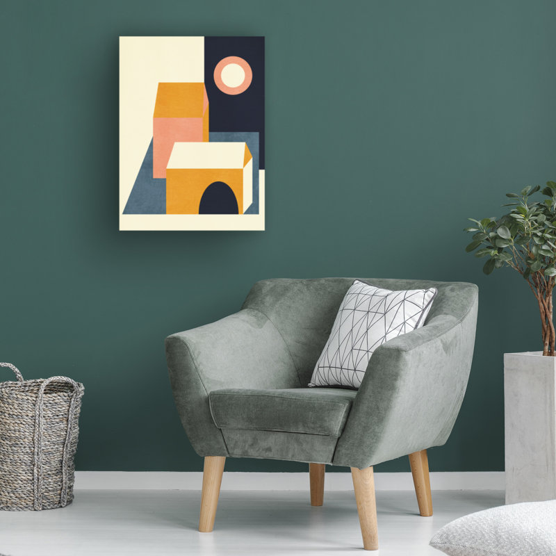 Œuvre sur toile, «Rainbow plus», «Route Ana», H 24 po x l 32 po
