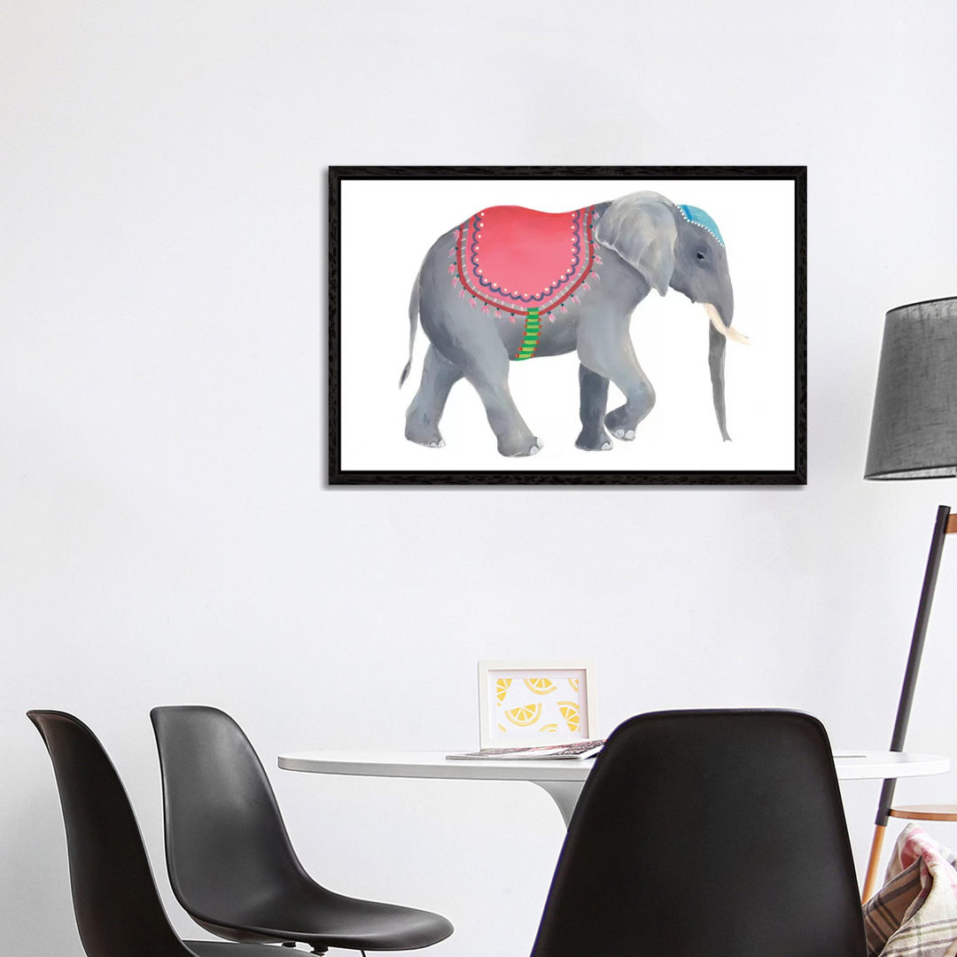 Festival Animal IV von Regina Moore - Galerie-verpackte Leinwand Giclée auf Leinwand