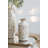 Ceramic Cylinder Vase With Multi-Colored Floral Motifs-1835824187