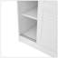 Armoire à 3 portes avec tablettes