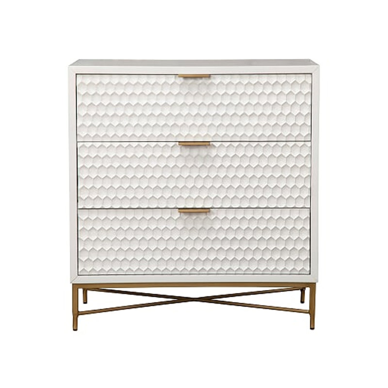 Commode 3 tiroirs Honeycomb