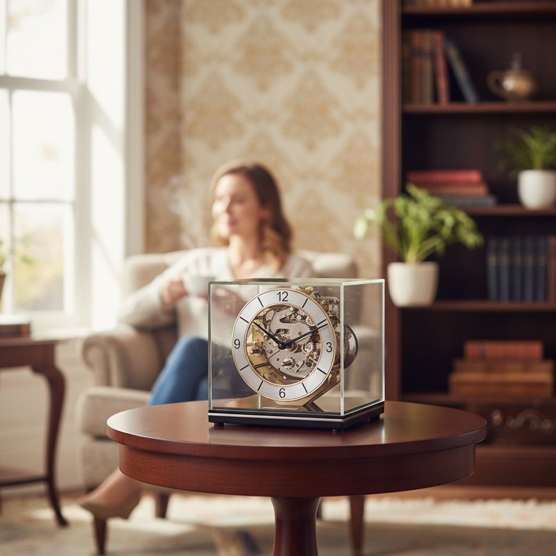  Horloge de cheminée Clarke Westminster, Black