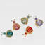5 Piece Rainbow Mini Bug Clip Set