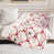 Red Beautiful Bow Lattice