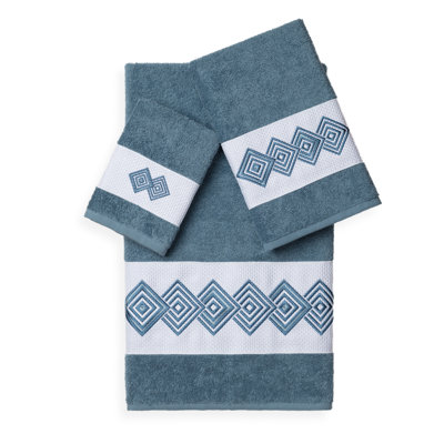 Noah 3 Piece Turkish Cotton Towel Set