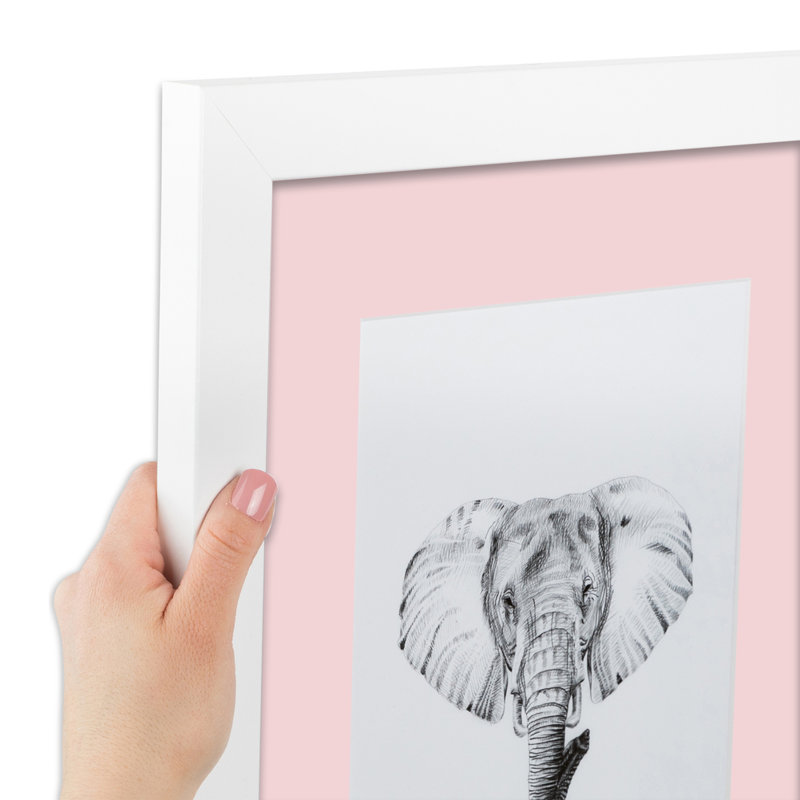 Matte Picture Frame, Hollyhock