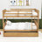 Katasia Rustic Full Over Full Wood Bunk Bed With Twin Trundle-227060191