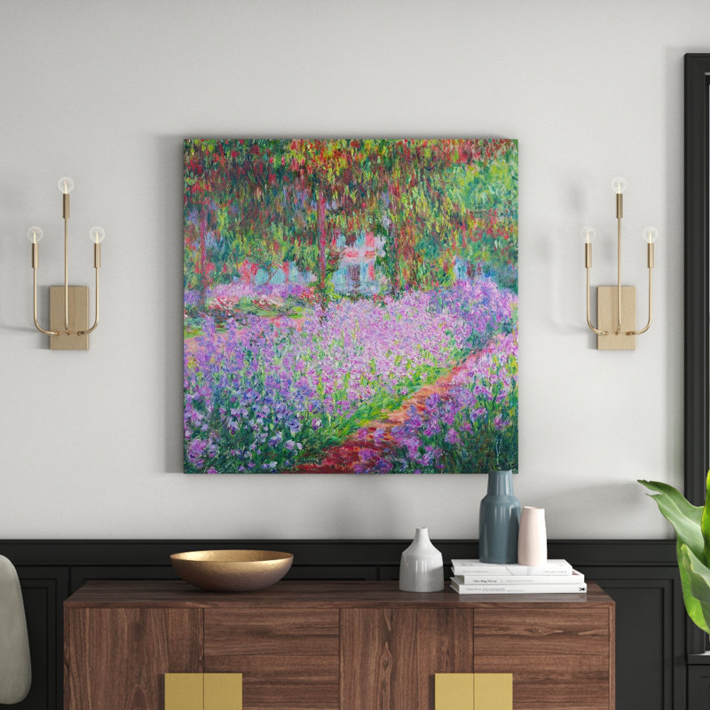 Claude Monet - Wrapped Canvas Painting, 70cm H x 70cm W x 1.8cm D