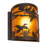 8" Wide Ducks In Flight Left Wall Sconce