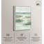 Décoration murale de salle de bain Coastal Mist par Art Remedy, cadre blanc, 24 x 36-1611091700-1611091708