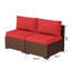 Wicker Outdoor Patio Sofa-637663230