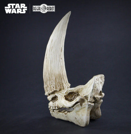 Star Wars Mudhorn Skull - The Mandalorian - Décoration murale robot royal