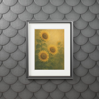 Posters Single Picture Frame Print