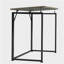 Table pliante peu encombrante, gris