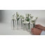 Ensemble de 2 vases en argent