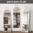 Phaih Arch Modern & Contemporary Lighted Full-Length Mirror with Tempered Glass-1718309214-1718309211