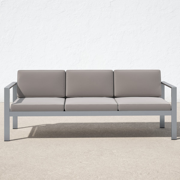 Tarrence 79'' Metal Outdoor Sofa & Reviews | AllModern