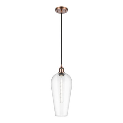Ballston - Amiina - 1 Light Cord Hung Mini Pendant