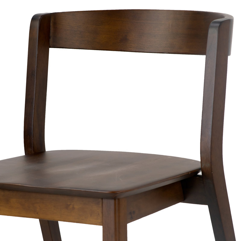 Ayslinn 17.52'' H Upholstered Side Chair, Walnut
