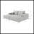 74.8" Modern Sofa Bed With Dual Sleeper-695508432