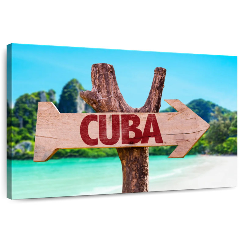 Panneau en bois Cuba Gillard, H 16 po x l 24 po