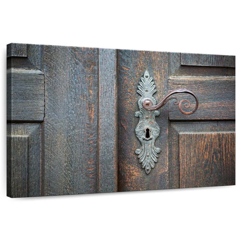 Poignée de porte antique Lilie