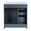 Meuble-lavabo simple de 30 po avec lavabo en céramique Plattville-1411440683