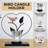 Black Metal Bird Tealight Holder & Glass Decor