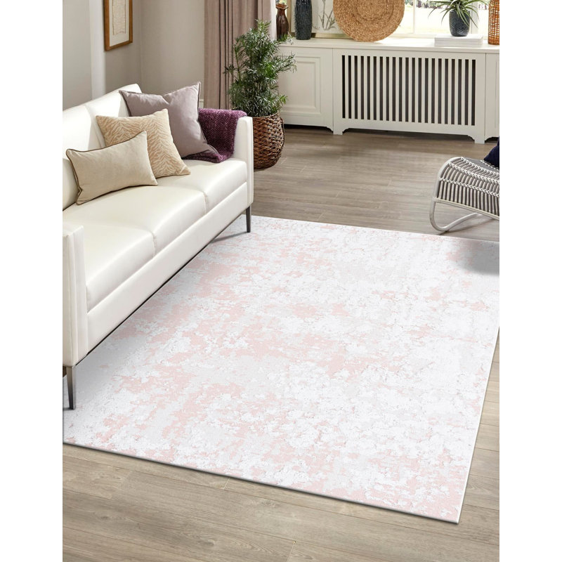 Tapis rose Contemporary Gallery, Rectangle 9 pi 10 po x 14 pi 1 po