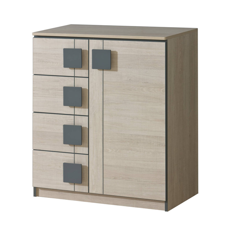 Ednar 80cm Sideboard, Oak Santana