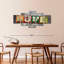 "Love Love", impression sur toile 5 pièces-93822557